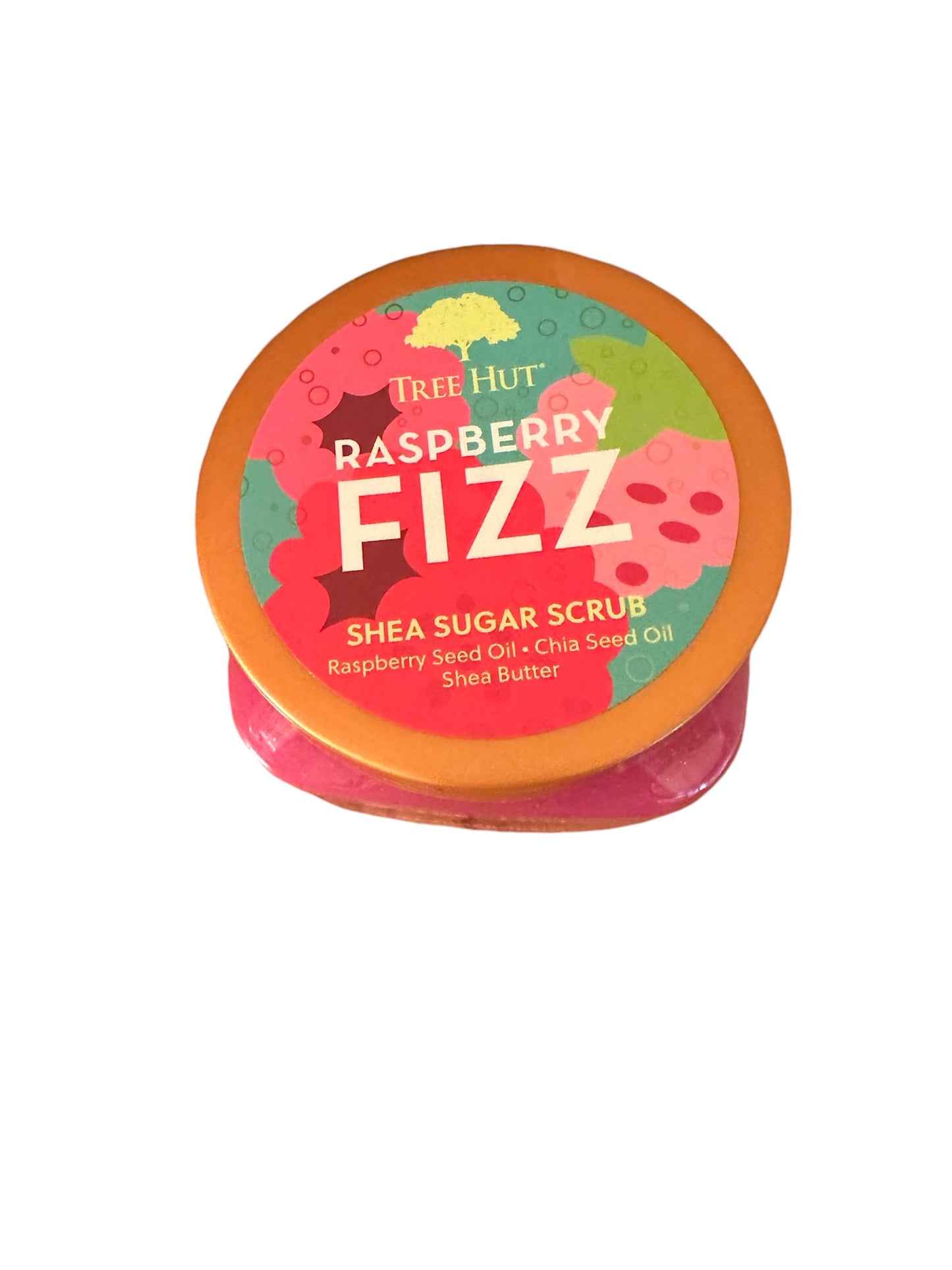 Treehut raspberry fizz scrub