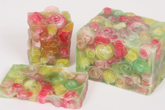 floral fantasy manuka honey soap