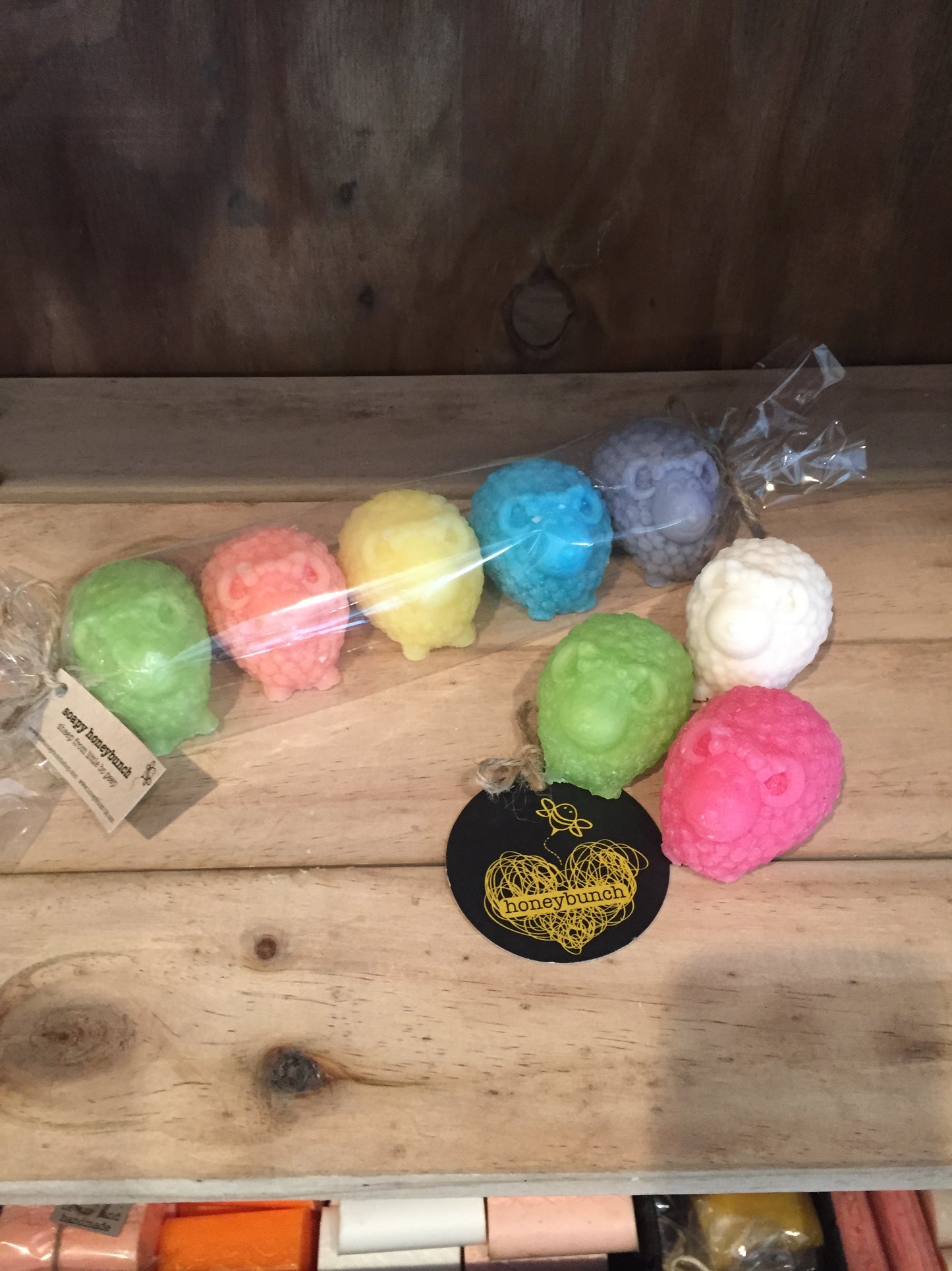 5 x soapy sheep for the BAAAThroom