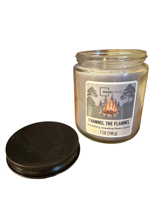 Channel the flannel candle 7oz