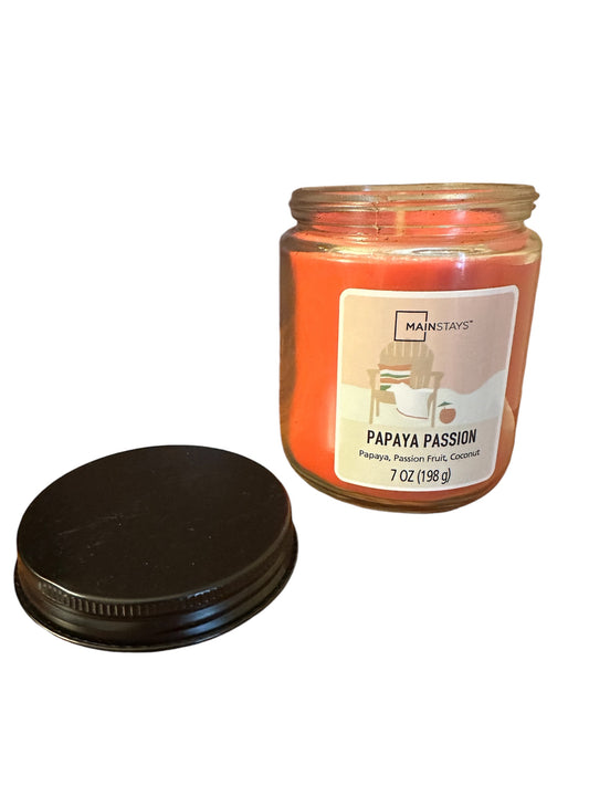 Papaya passion candle 7oz