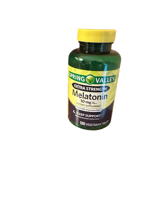 Melatonin as pictured 120 count